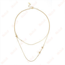 chain necklace simple style butterflies